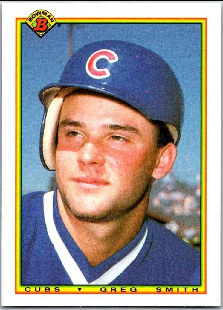 Greg Smith #31 Baseball Cards 1990 Bowman