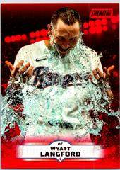 Wyatt Langford [Red] #189 Prices | 2025 Topps Stadium Club 