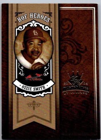 Ozzie Smith #HH-47 Baseball Cards 2005 Donruss Diamond Kings Hall of Fame Heroes