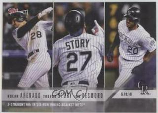 Ian Desmond, Nolan Arenado, Trevor Story