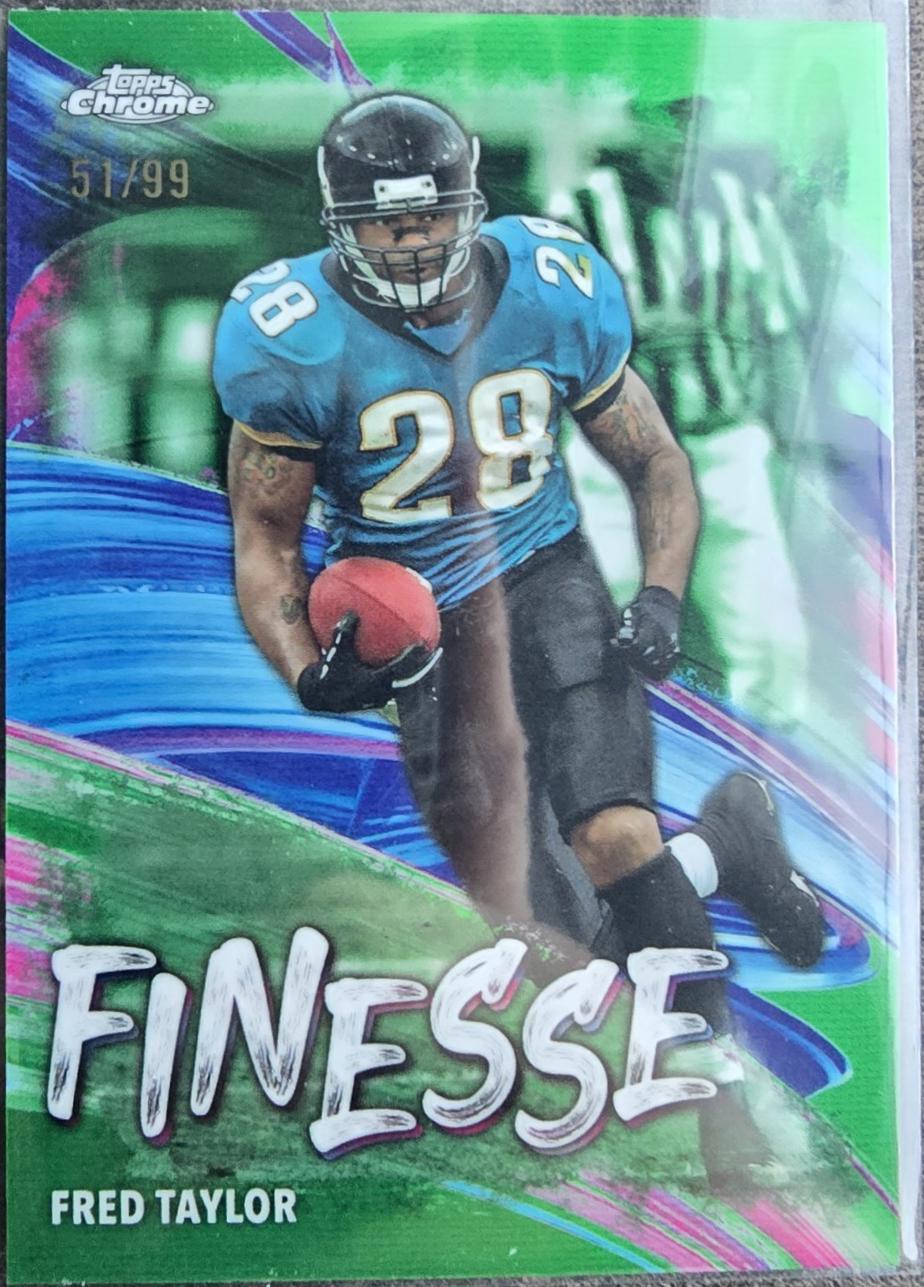 Fred Taylor [Green Refractor] #F-14