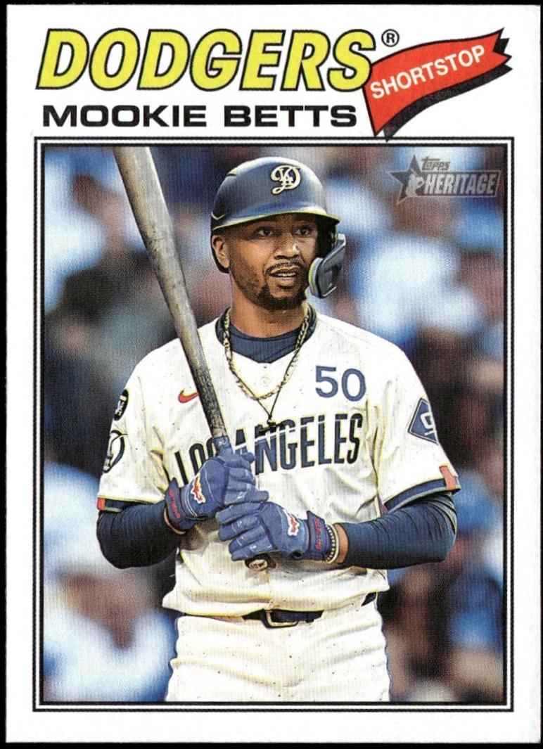 Mookie Betts #12 Prices | 2026 Topps Heritage | Baseball Cards