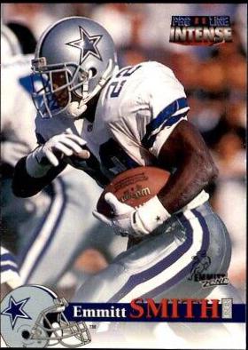 Emmitt Smith #100 1996 Pro Line II Intense Football