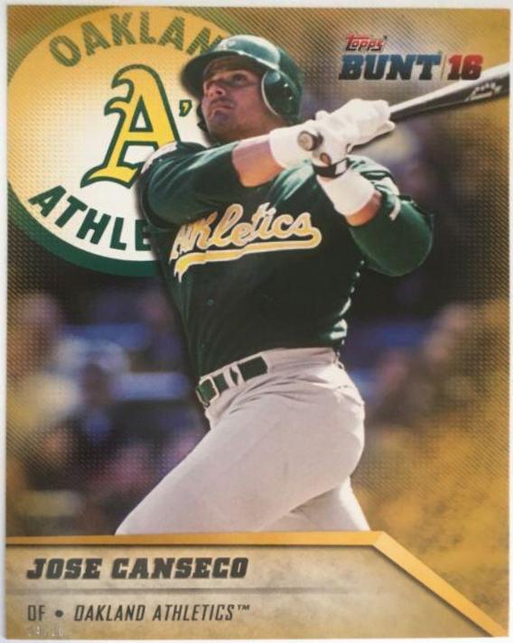 Jose Canseco [5x7 Gold] #179