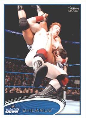 Sheamus #4 Wrestling Cards 2012 Topps WWE