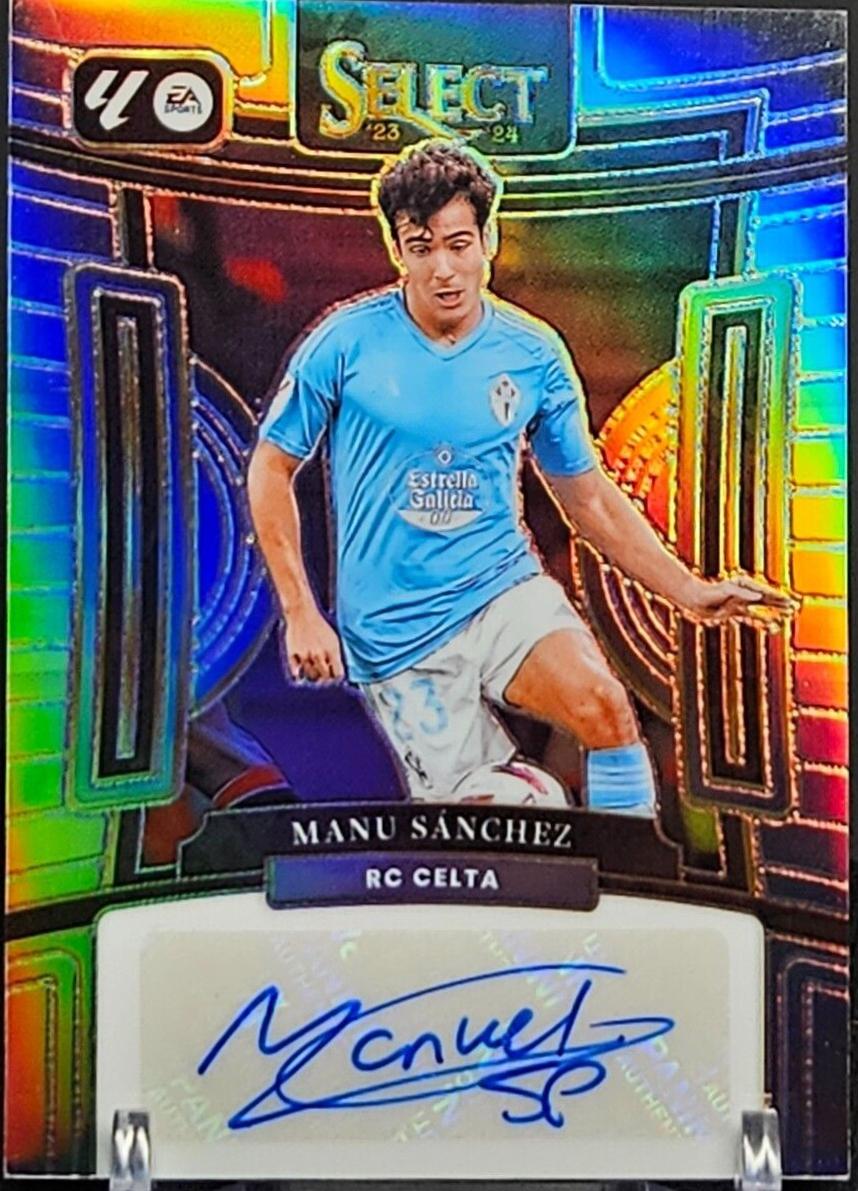 Manu Sanchez #2 Soccer Cards 2023 Panini Select La Liga Signatures