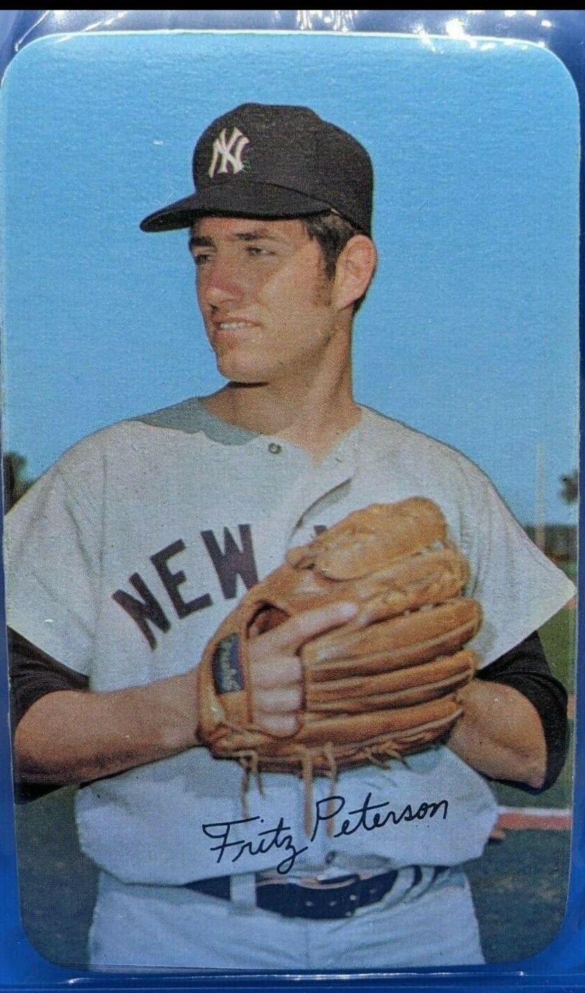 Fritz Peterson #13 Baseball Cards 1971 Topps Super