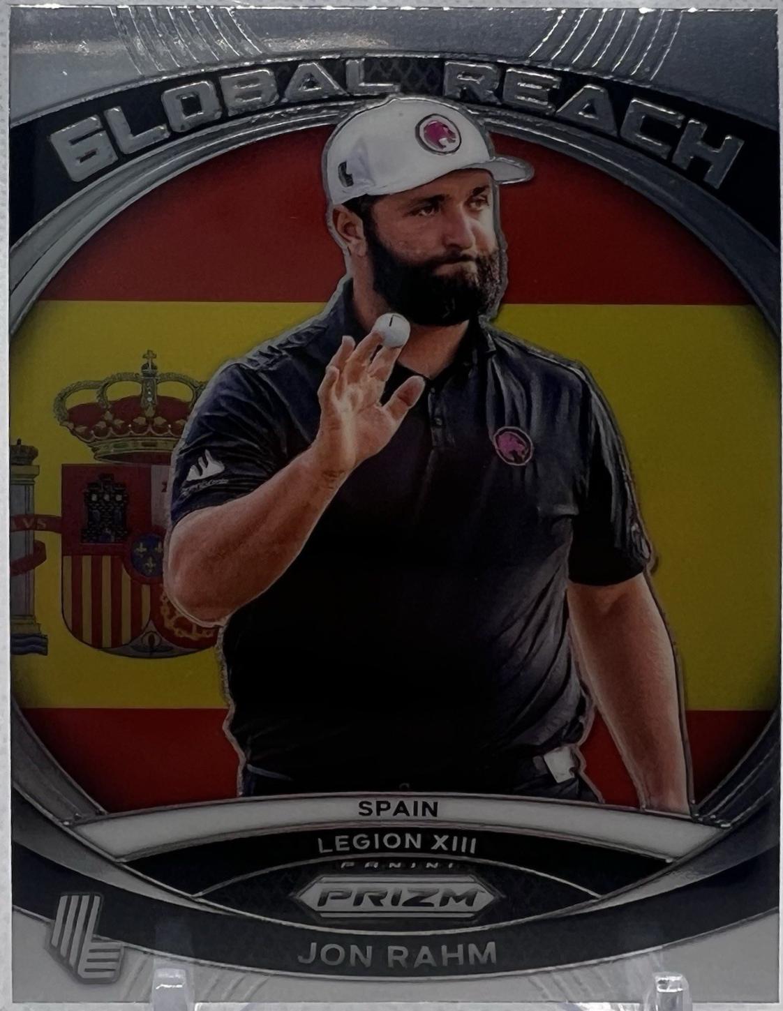 Jon Rahm #1 Golf Cards 2024 Panini Prizm LIV Global Reach