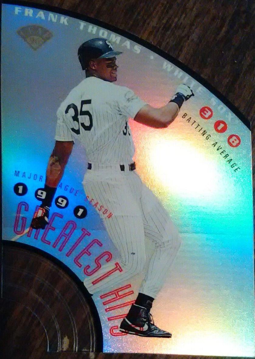 Frank Thomas #2 Baseball Cards 1996 Leaf Frank Thomas Greatest Hits
