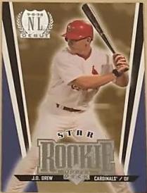 J.D.Drew #10 Baseball Cards 1998 Upper Deck