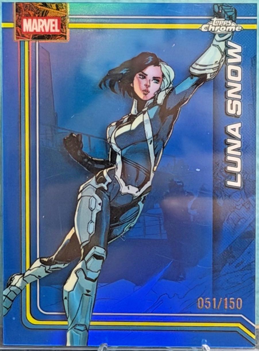 Luna Snow [Blue Refractor] #132 Prices | Marvel 2026 Topps Chrome