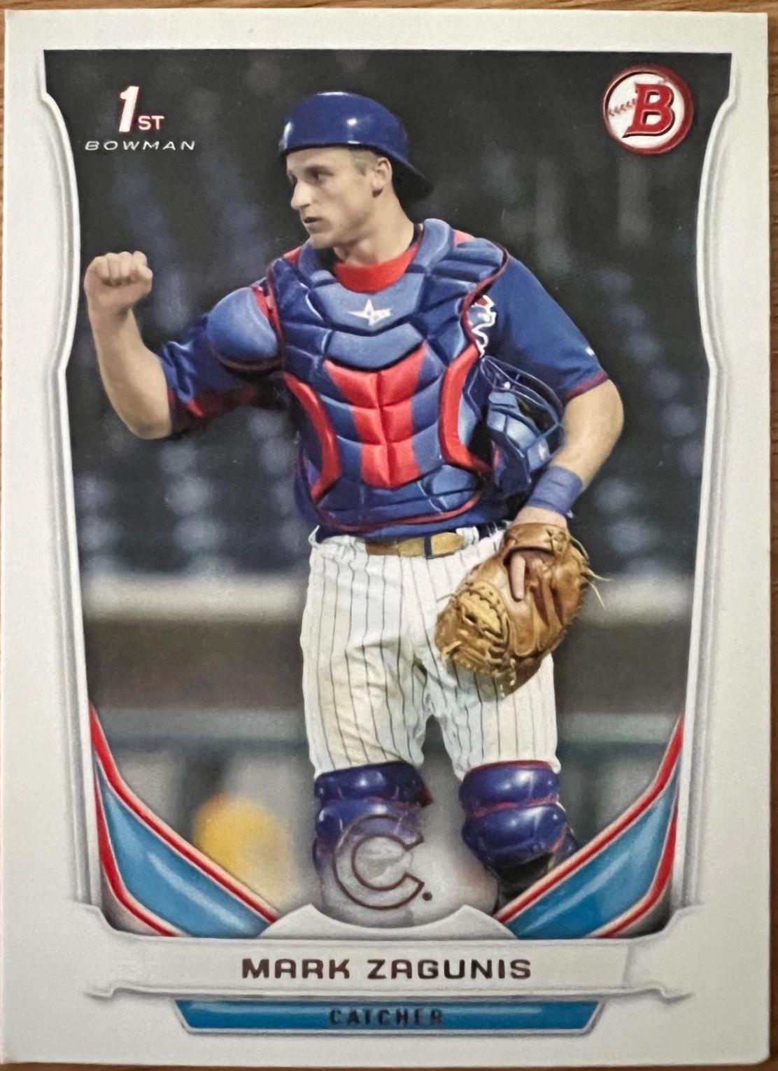 Mark Zagunis #DP92 Baseball Cards 2014 Bowman Draft Picks