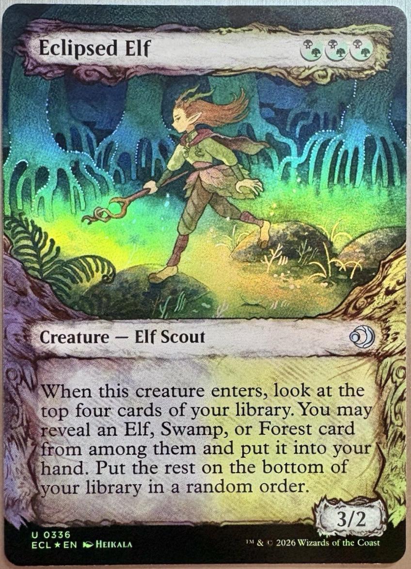 Eclipsed Elf [Showcase Foil] condition prices