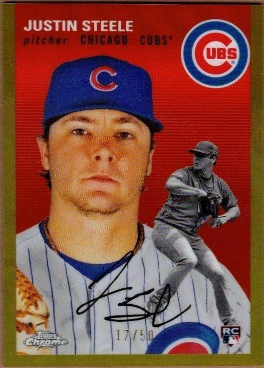 Justin Steele [Gold Refractor] #148