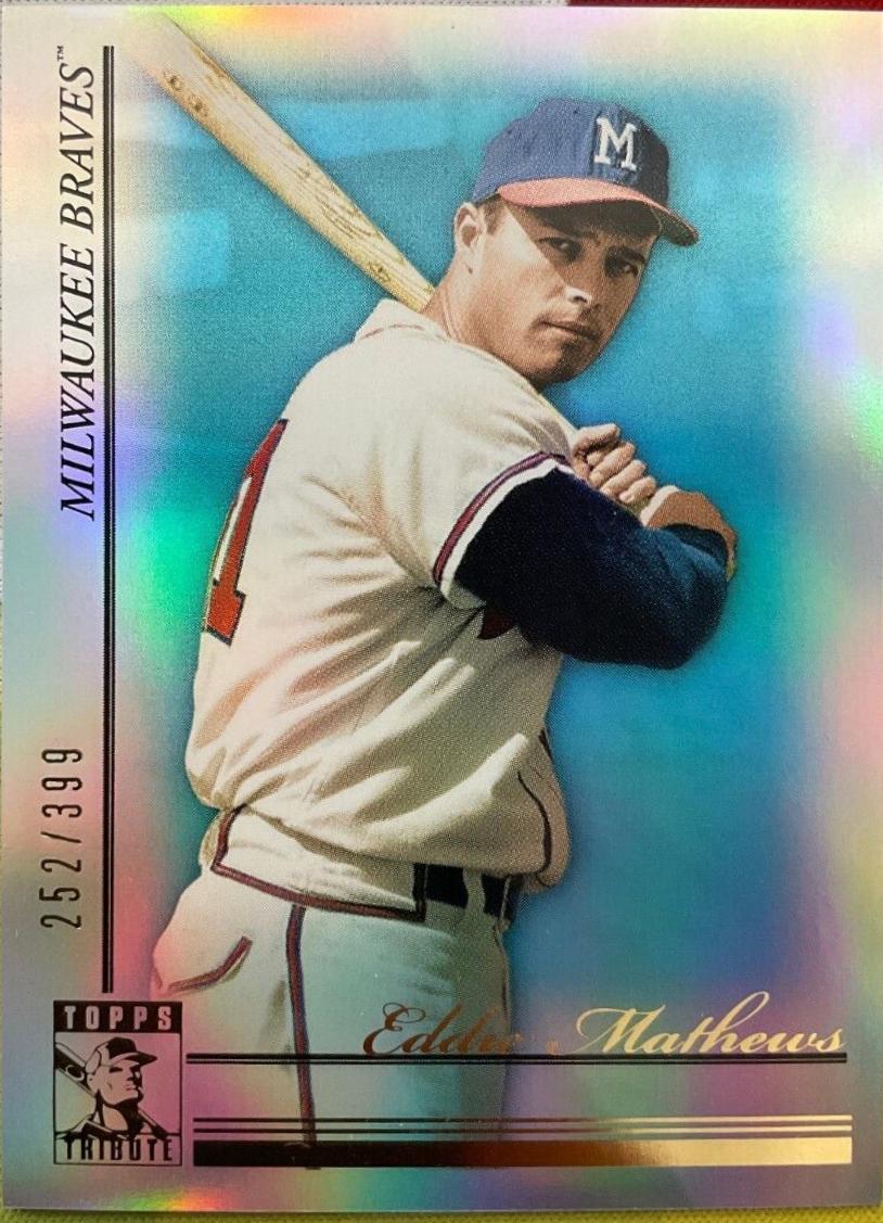 Eddie Mathews [Blue] #25