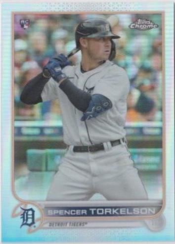 Spencer Torkelson #223 Baseball Cards 2022 Topps Chrome