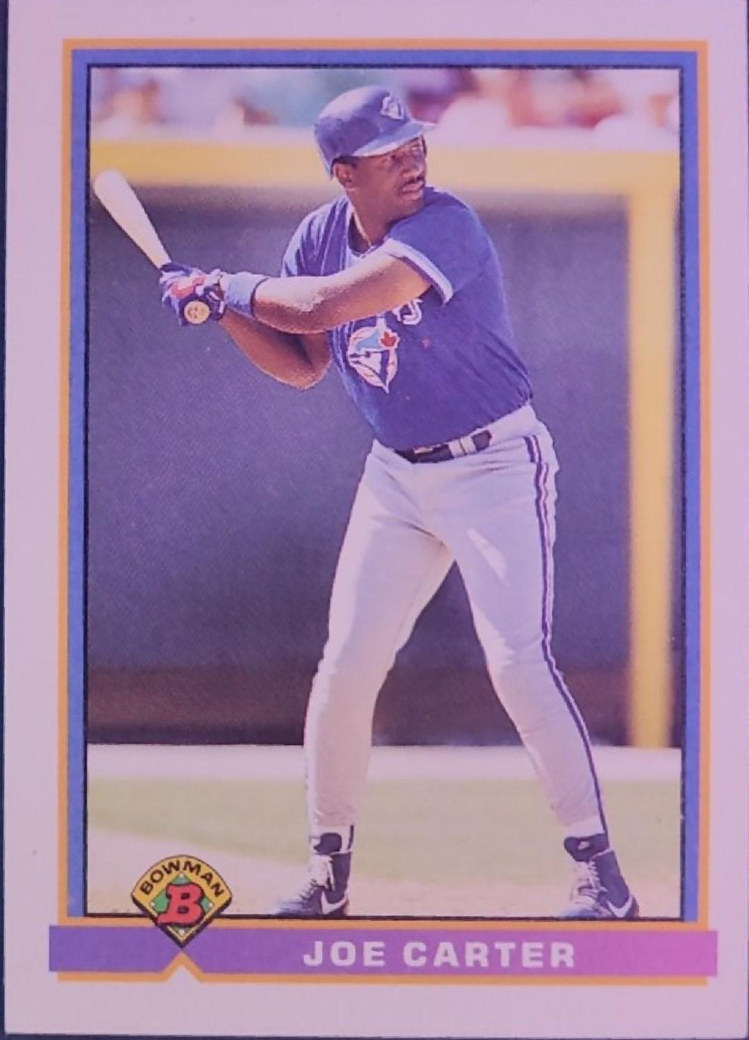 Joe Carter #11 Baseball Cards 1991 Bowman