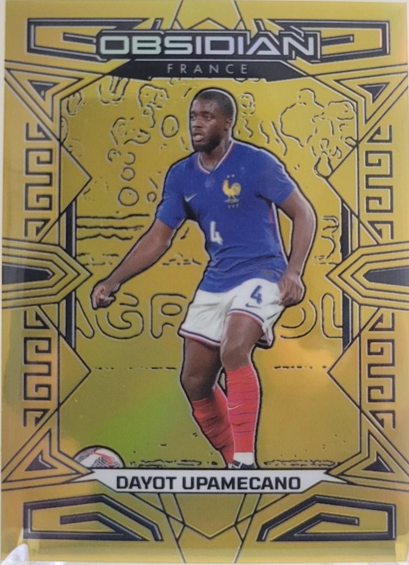 Dayot Upamecano [Gold Flood Electric Etch] #158