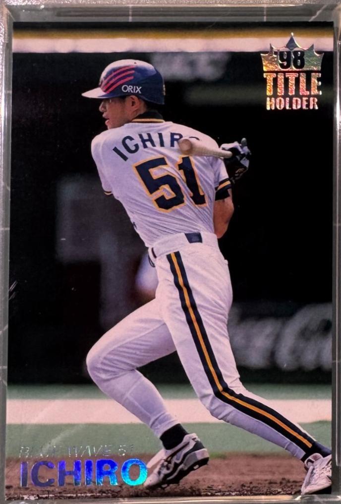 Ichiro Suzuki #T-06 Baseball Cards 1999 Calbee Title Holder