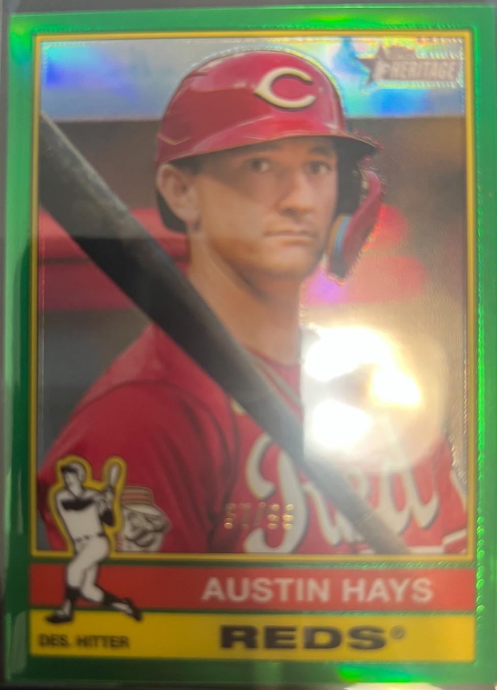 Austin Hays [Green Chrome] #617