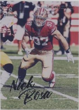 Nick Bosa #5 Football Cards 2020 Panini Luminance