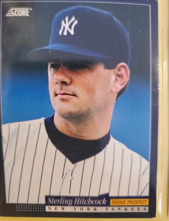 Sterling Hitchcock #565 Baseball Cards 1994 Score
