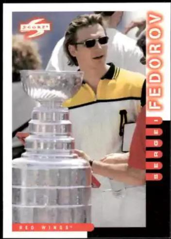 Sergei Fedorov #91 Hockey Cards 1997 Score