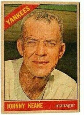 Johnny Keane #296 1966 Venezuela Topps Baseball