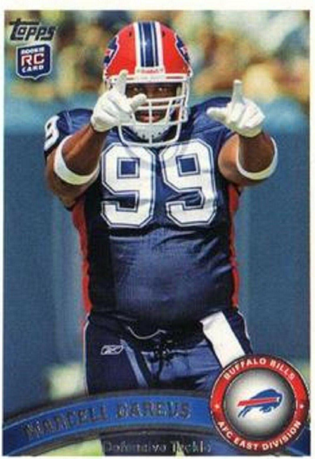 Marcell Dareus #256 Football Cards 2011 Topps