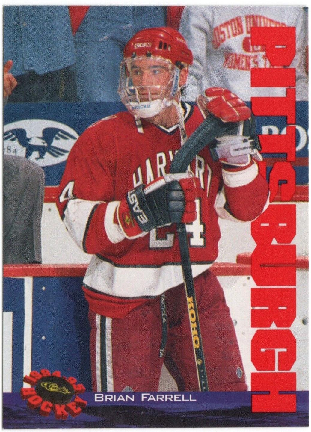 Brian Farrell #33 Hockey Cards 1994 Classic