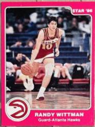 Randy Wittman #49 Basketball Cards 1985 Star