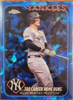 Anthony Rizzo #USCS241 2024 Topps Chrome Sapphire Update Baseball