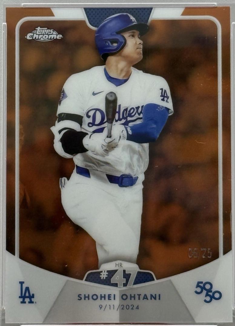 Shohei Ohtani [Orange Refractor] #HR47