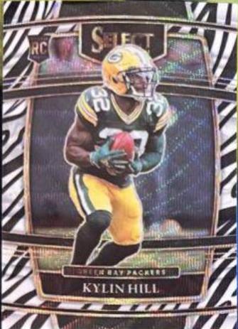 Kylin Hill [Zebra] #100 Prices | 2021 Panini Select | Football Cards