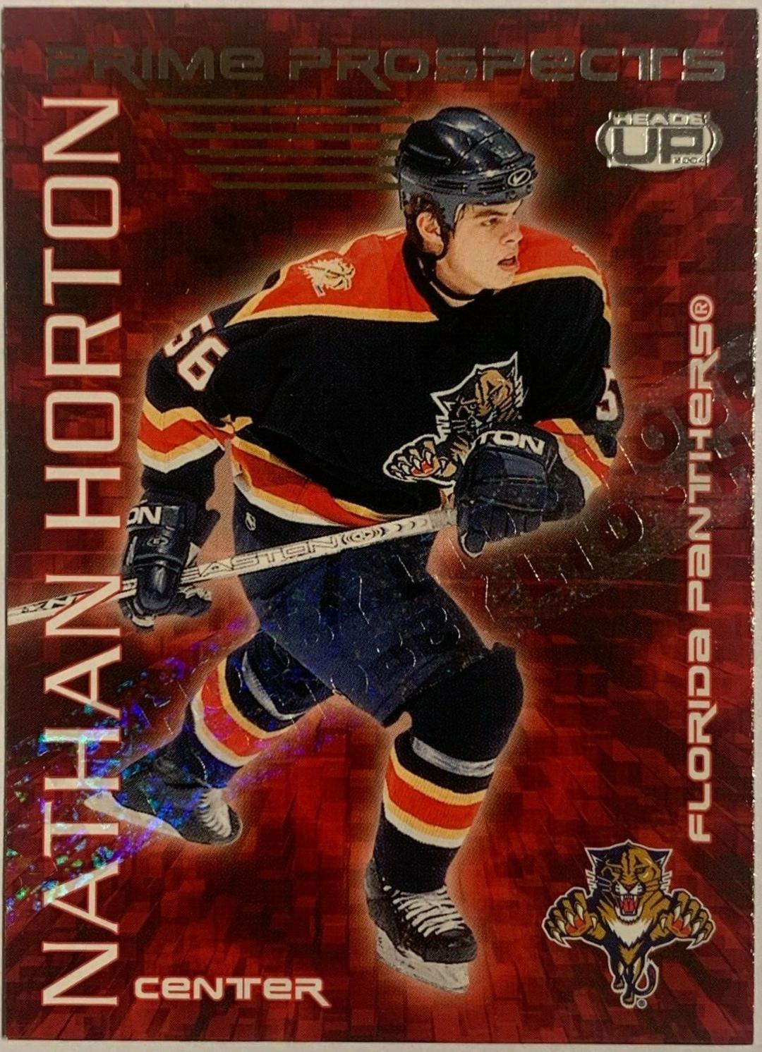 Nathan Horton #9 2003 Pacific Heads Up Prime Prospects Hockey
