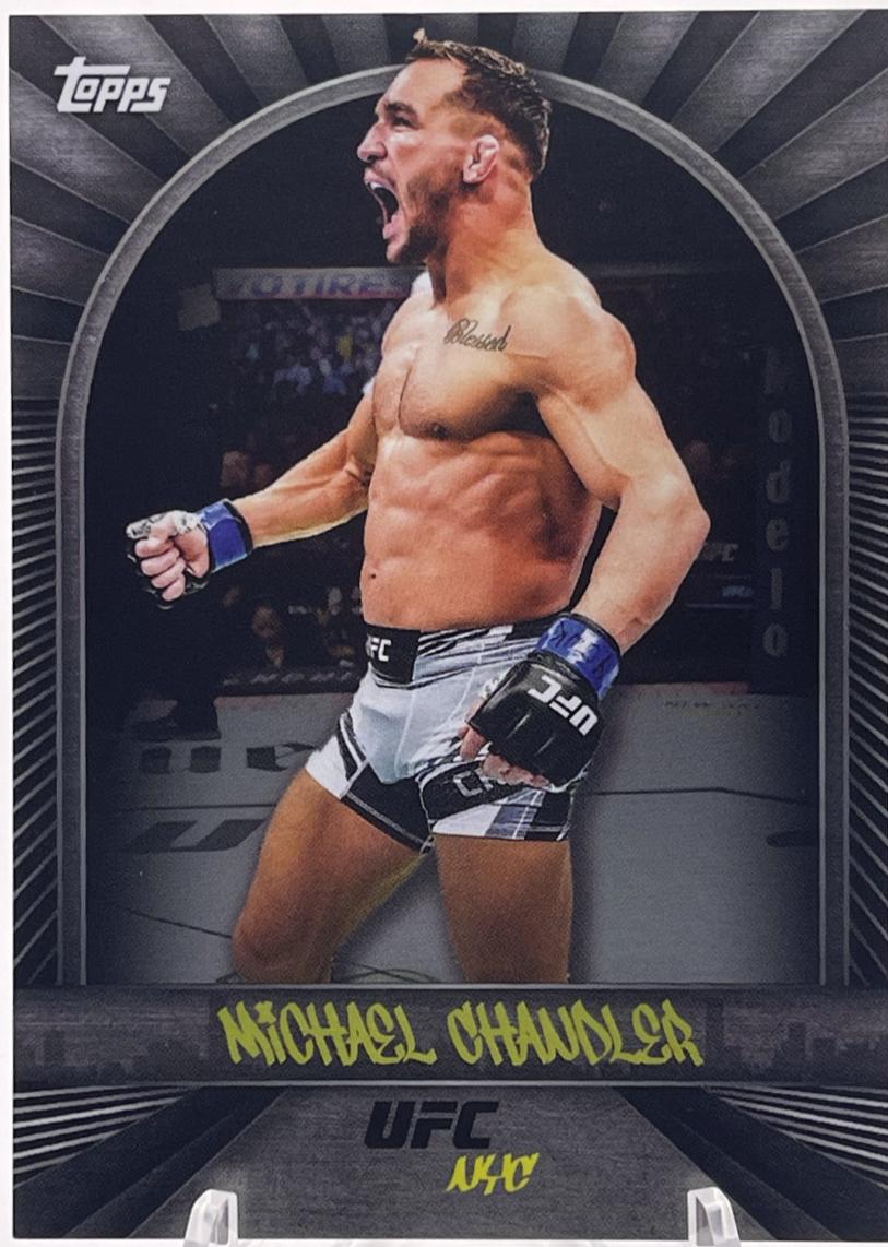 Michael Chandler #4 Ufc Cards 2024 Topps UFC NYC