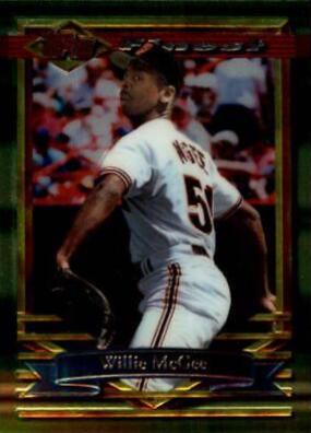 Willie McGee #184 Baseball Cards 1994 Finest