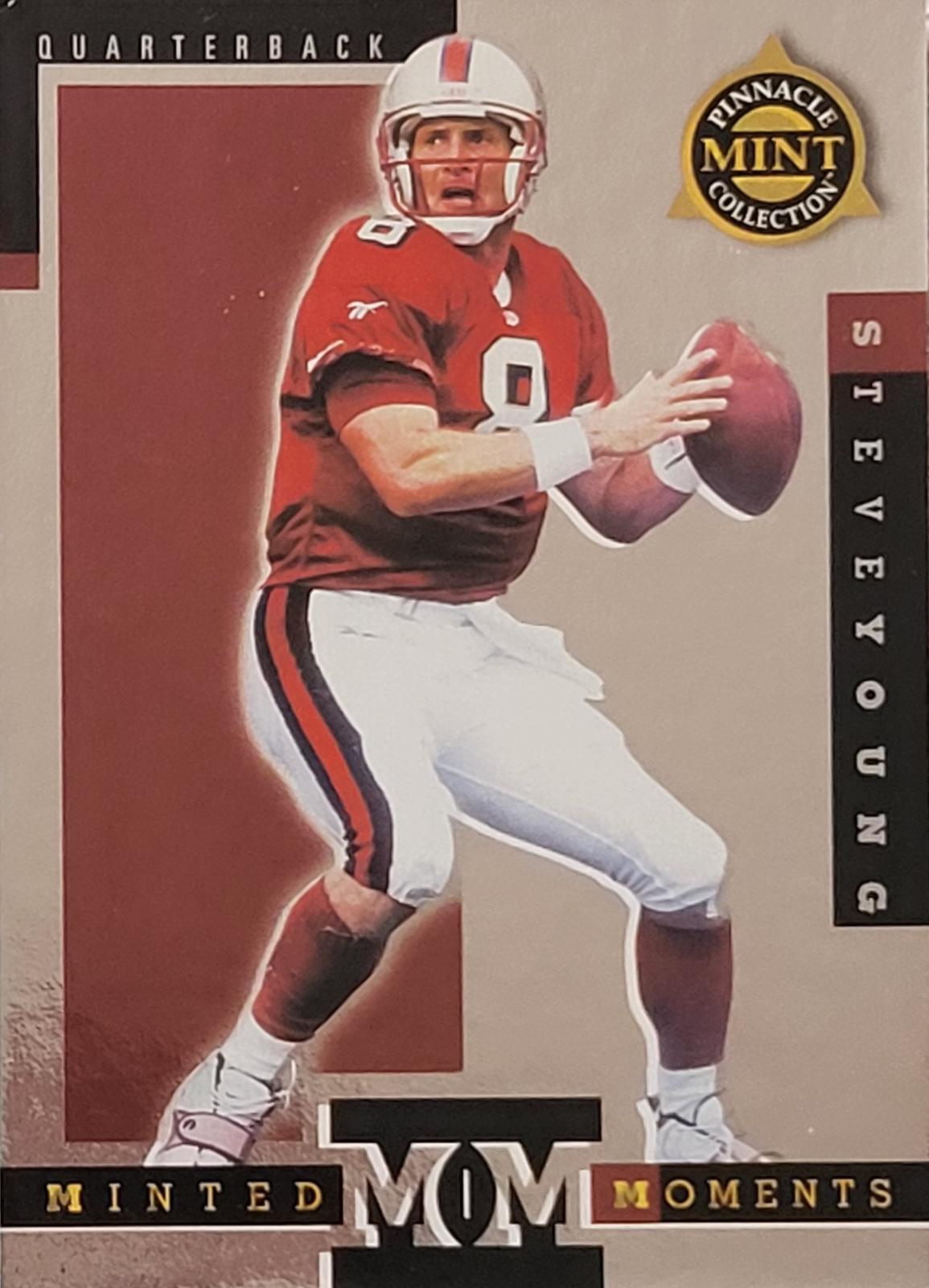 Steve Young #13 Football Cards 1998 Pinnacle Mint Collection Minted Moments