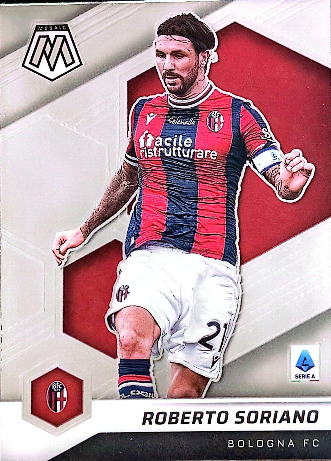 Roberto Soriano #169 2021 Panini Mosaic Serie A