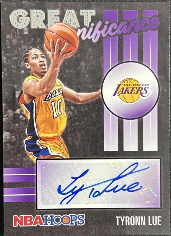 Tyronn Lue #GS-TLU Basketball Cards 2020 Panini Hoops Great SIGnificance