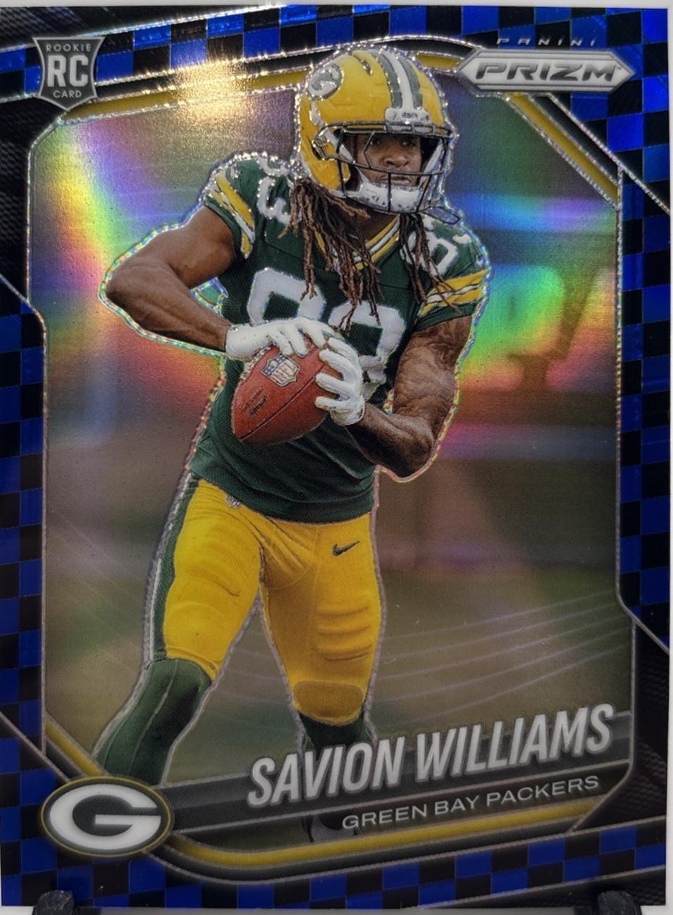 Savion Williams [Black Blue Checker] #306