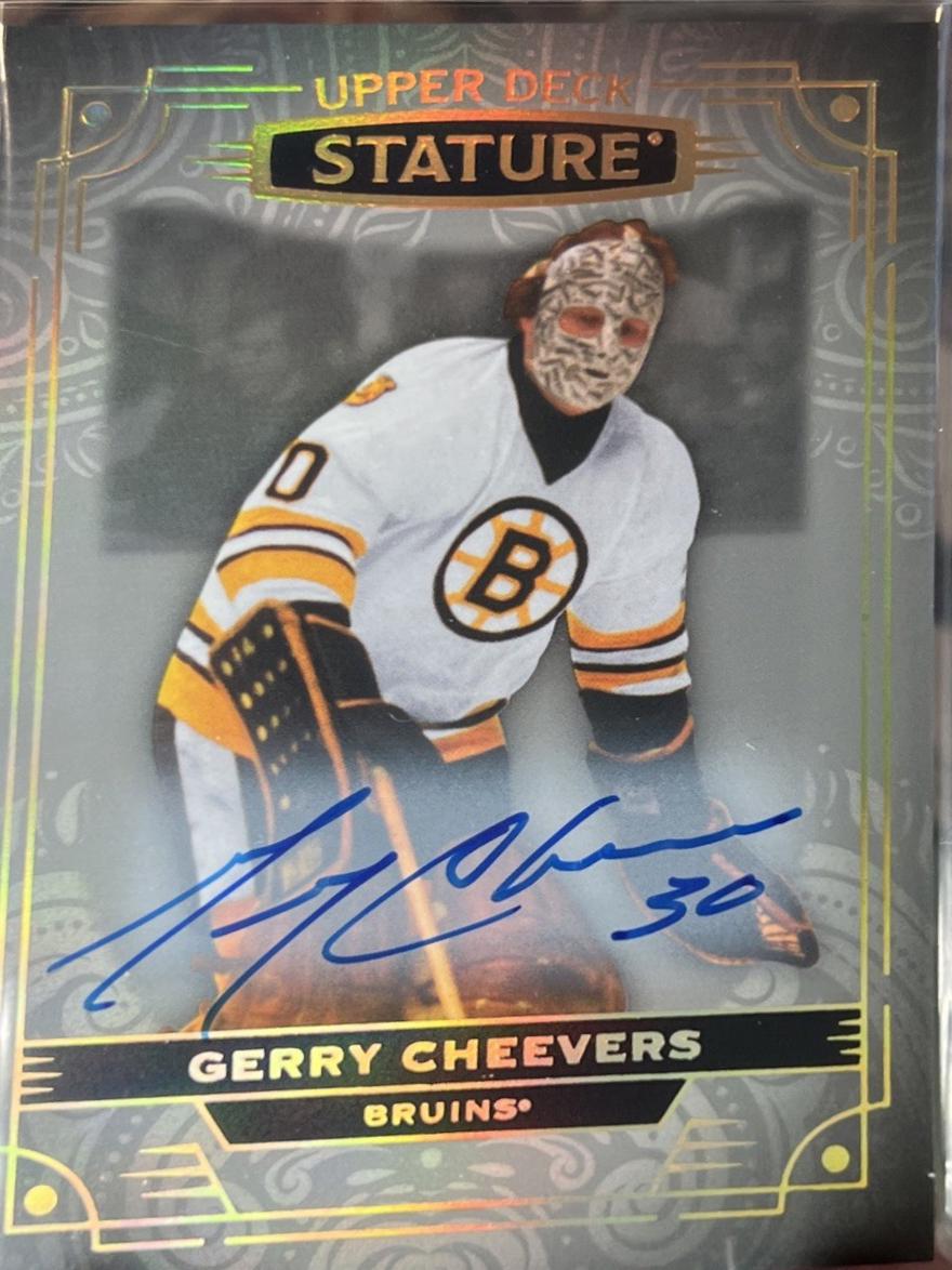 Gerry Cheevers [Photo Variant Autograph] #18