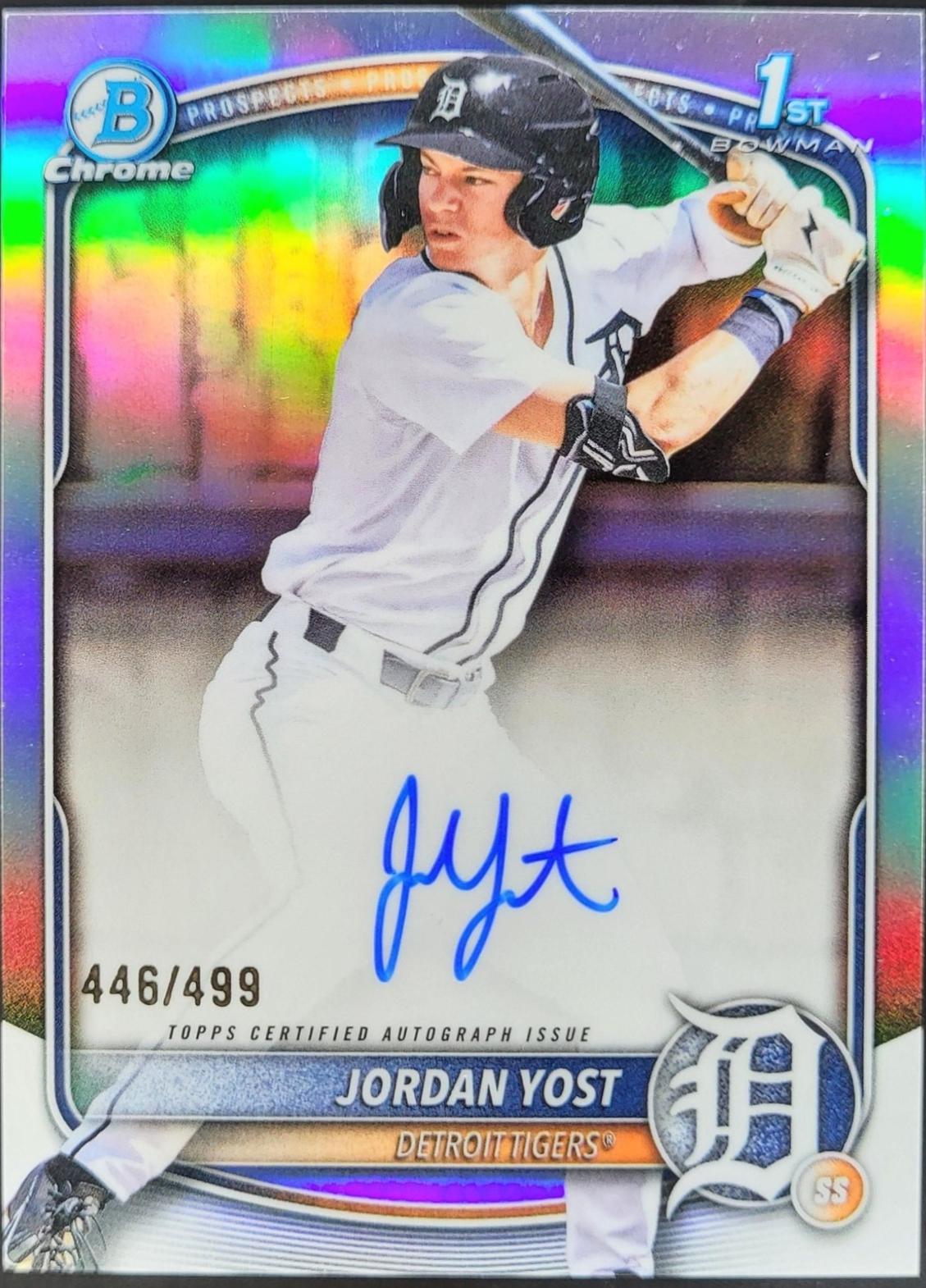 Jordan Yost [Refractor] #CPA-JY