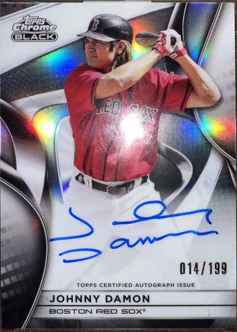 Johnny Damon [Refractor] #CBA-JDA