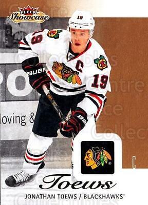 Jonathan Toews #15 Hockey Cards 2013 Fleer Showcase
