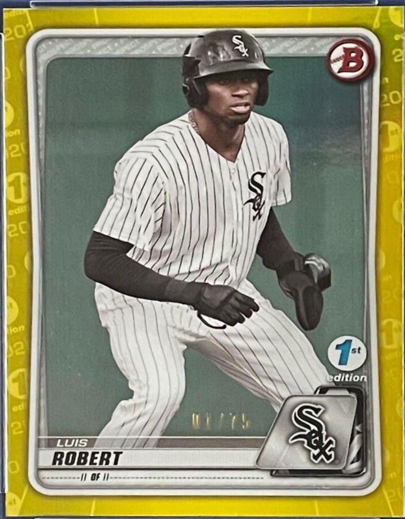 Luis Robert [Yellow Foil] #BFE-150