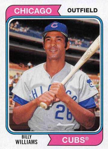 Billy Williams #190 2020 Topps Archives Baseball