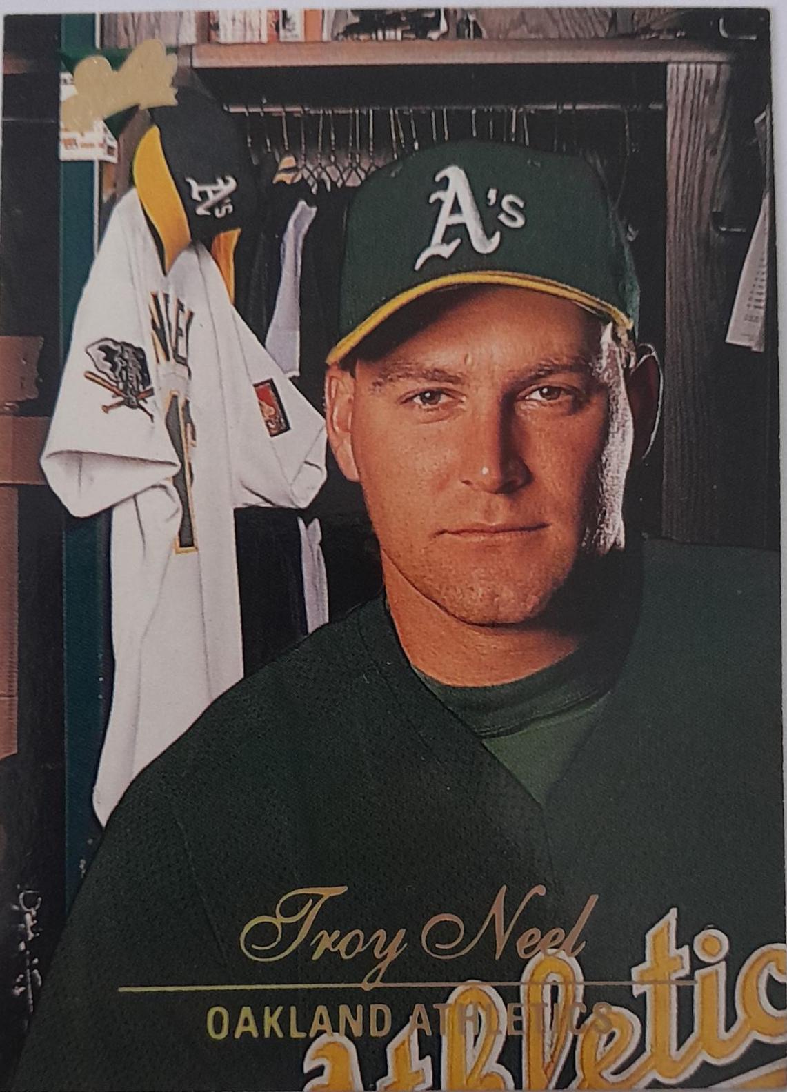 Troy Neel #5 Baseball Cards 1994 Studio
