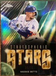 Mookie Betts [Black Refractor] #SSC-4