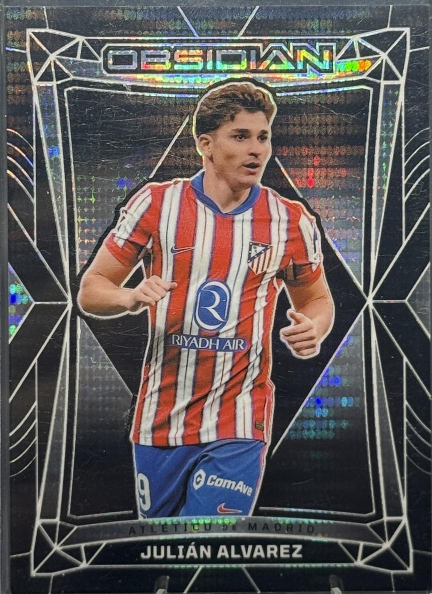 Julian Alvarez #27 2024 Panini Obsidian Soccer